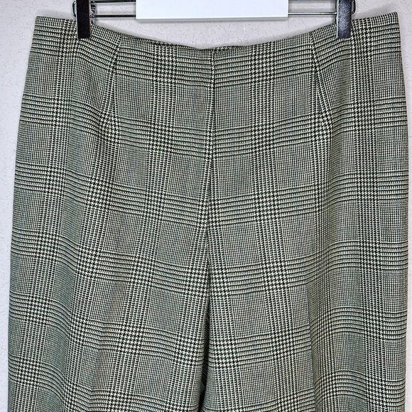 Talbots 100% Wool Fully Lined Houndstooth Slacks Size 16 - Picture 2 of 11